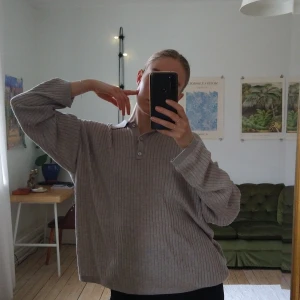 Oversized tröja med krage - Supermysig oversized tröja från H&M i storlek S 🤍