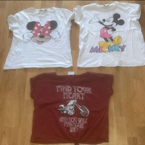 T-shirt  - T-shirt i storlek XL använda 1-2 gånger 30kr/st eller alla för 70kr+ frakt eller bud 