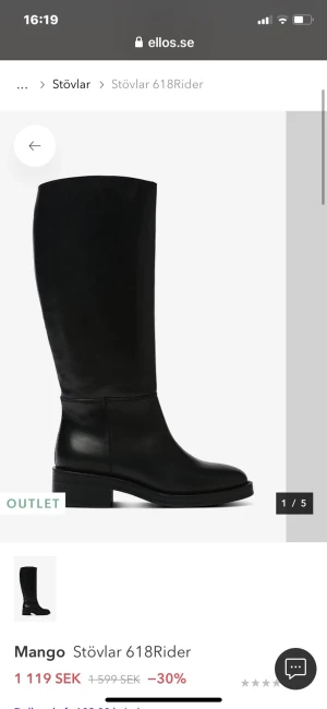 Mango Stövlar - Säljer mina oanvända stövlar från Mango. 