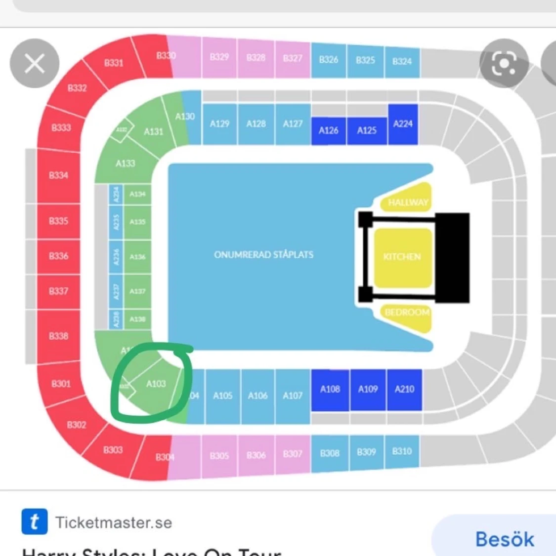  Harry Styles biljetter!!!! - 90