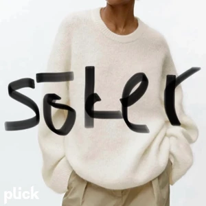 Stickad tröja Arket  - Hej jag söker denna vita stickade tröjan från arket i storlek xs-s ❤️❤️ hör av er om ni har den och funderat på att sälja ❤️❤️