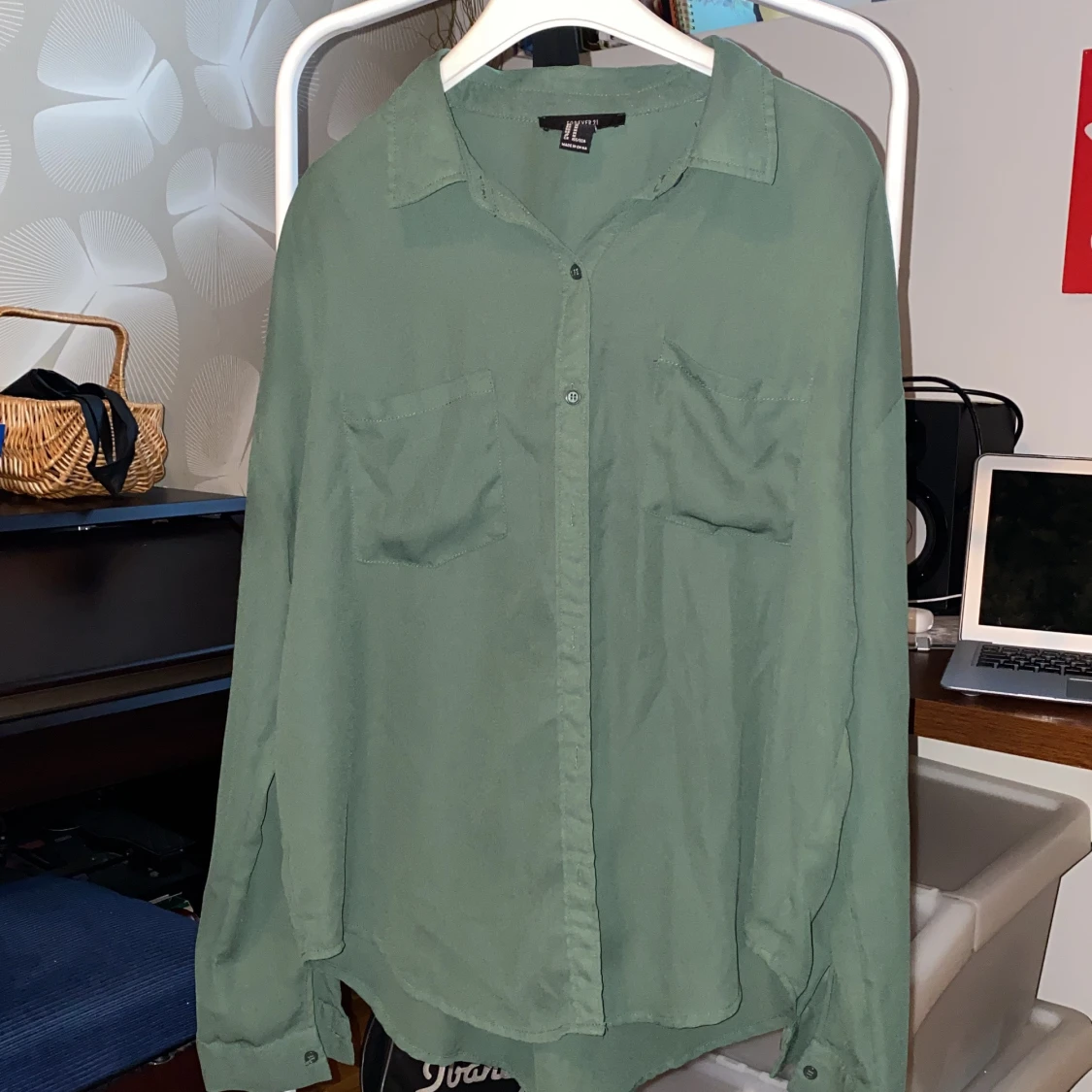 Grön skjorta  - 90