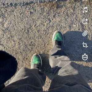 Jordan 1 high - Säljer mina snygga jordan 1 high pined green! Använda 3/4 gånger och dem är i riktigt bra schick! Box kommer med vid köp