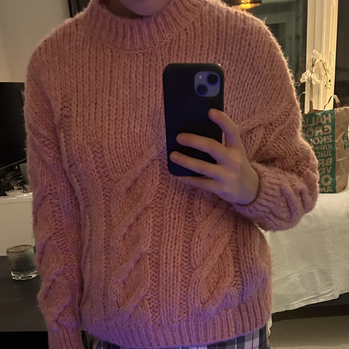 Stickad tröja  - 90