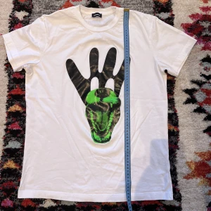 Diesel tshirt Strl M - Diesel tshirt i strl M köpt för 750kr som även har ett speciellt tryck. Först till kvarn!!!