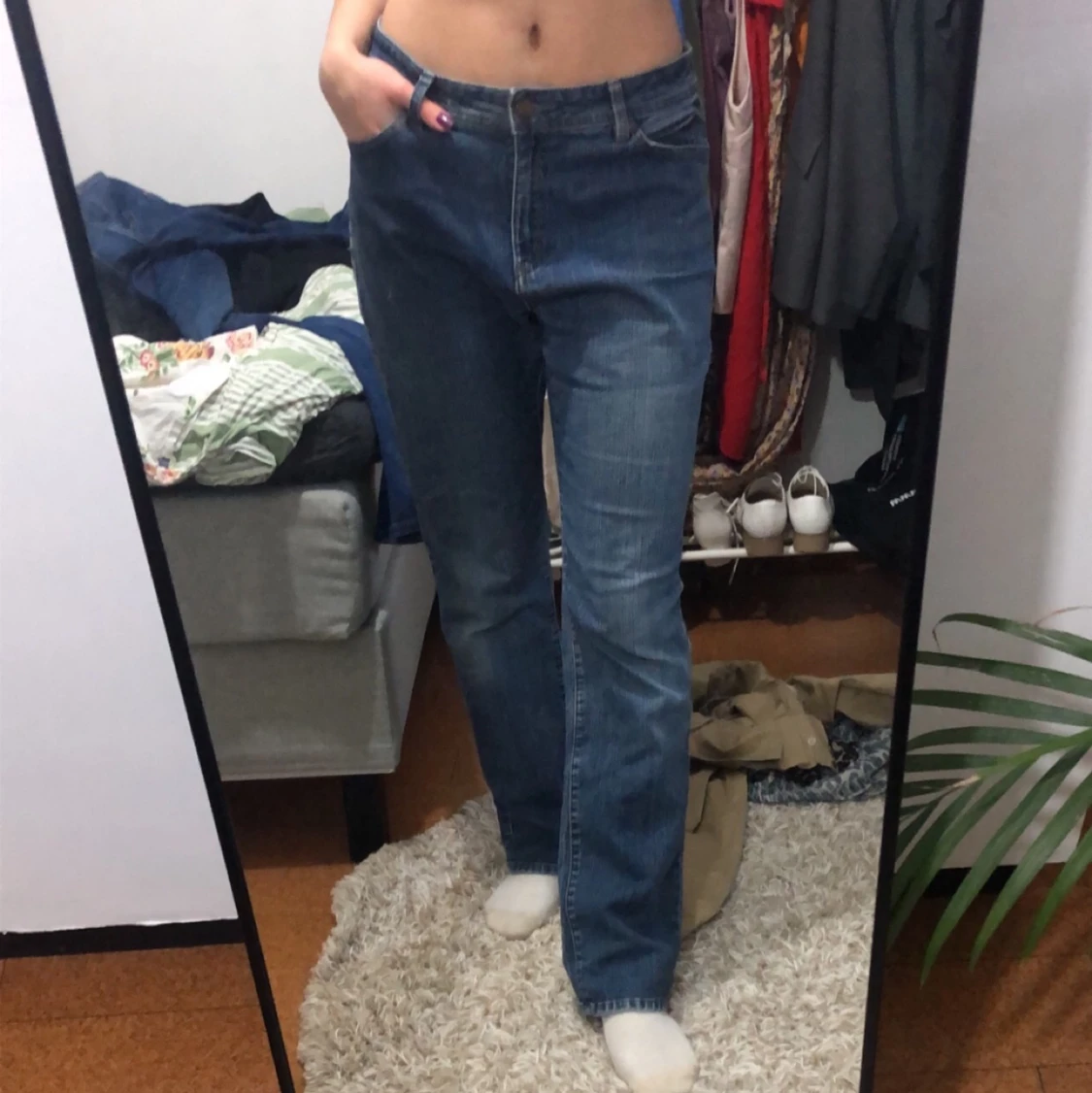 Baggy lowrise jeans  - 90