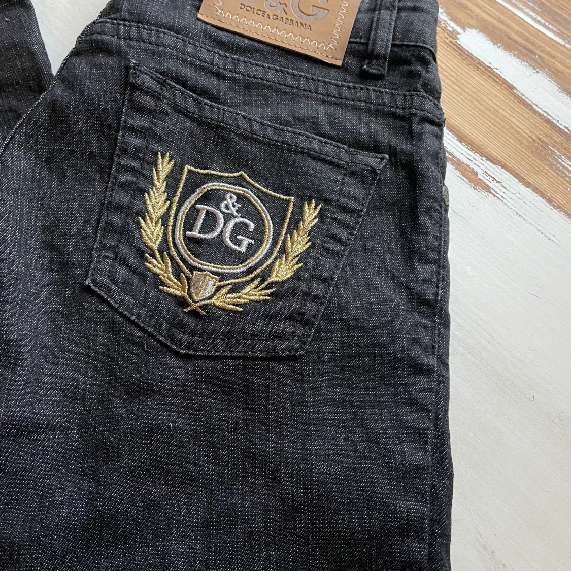 Low-rise Dolce & Gabbana jeans svart 27