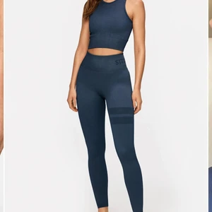 Stronger set - Säljer mitt super snygga mörkblåa träningsett från stronger. Säljer då det tyvärr inte kommer till användning då jag köpte det precis innan jag la ner med träningen. Tightsen använda 1 gång och linnet aldrig använt! Nyskick alltså. Nypris på tightsen är 599kr och linnet 399kr. Mitt pris för settet är 700kr, om man vill köp separat kan man skriva privat så kommer vi överrens im något! Pris går självklart att diskuteras. Strl S i båda.