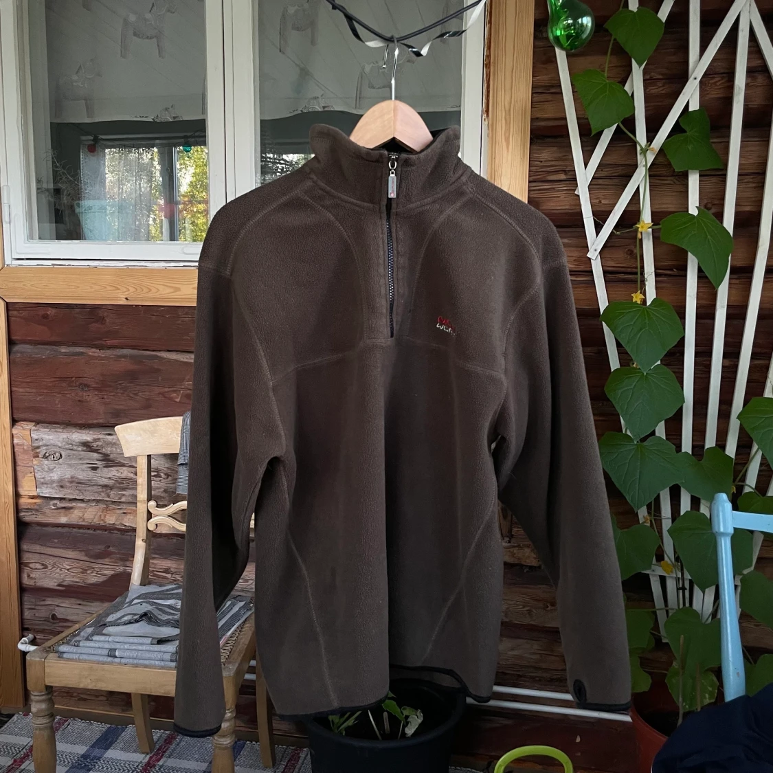 Brun Fleecetröja 