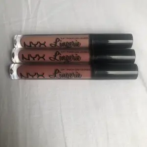 Liquid lipstick från NYX. Helt oanvända och fina färger. 30kr/styck eller alla för 60kr + frakt:)