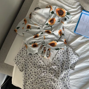 Magtröja  - Två magtröjor från SHEIN med knytning. I fint skick. En för 10kr elle båda för 20kr