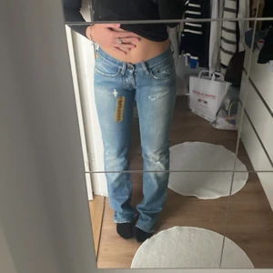 lågmidjade jeans - lågmidjade jeans oanvända