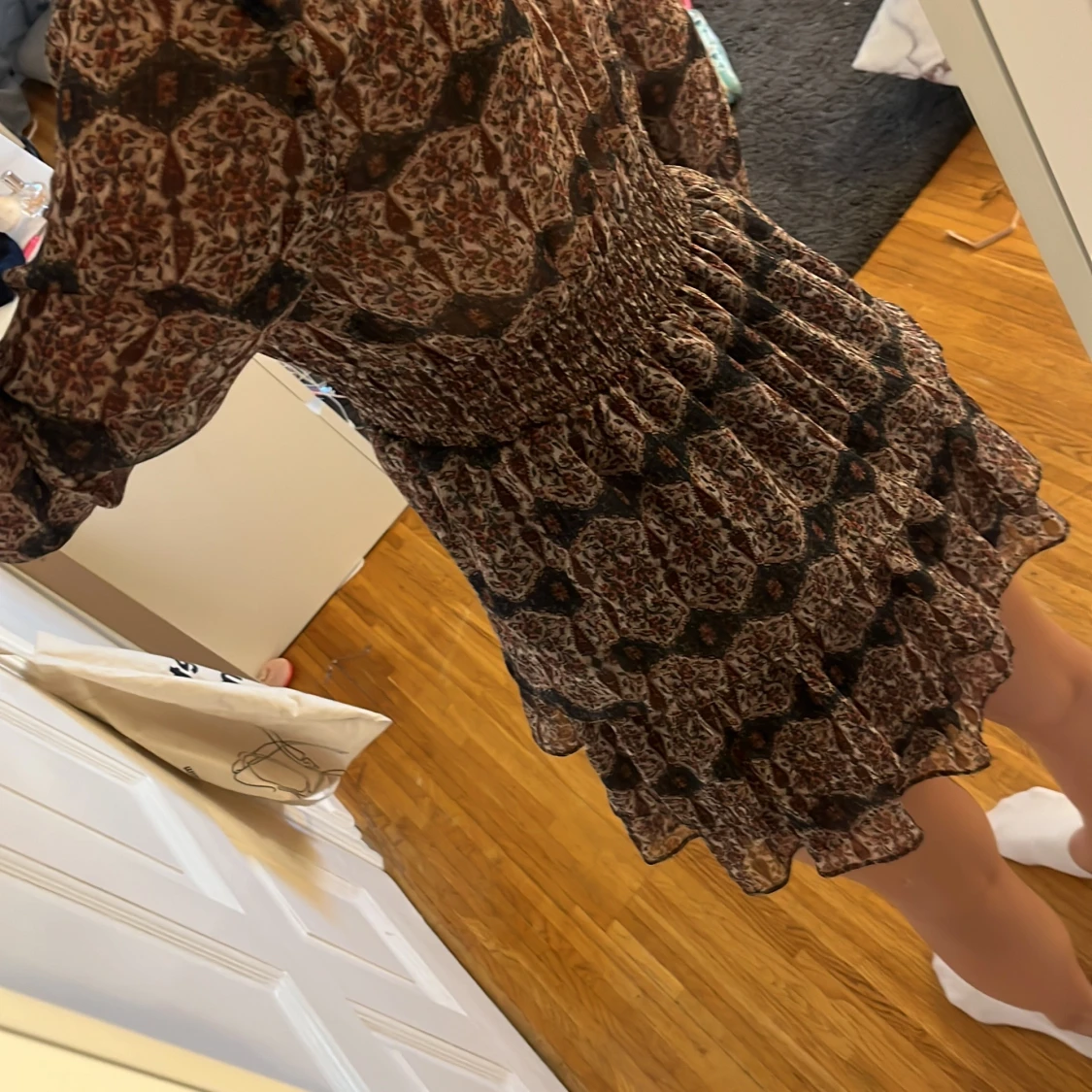 Zara mönstrad klänning!! - 90