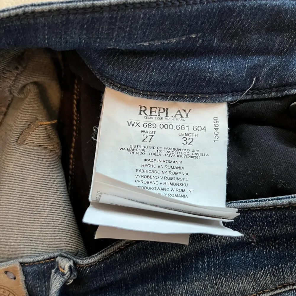 Superfina och supersköna jeans från Replay. Jeans & Byxor.
