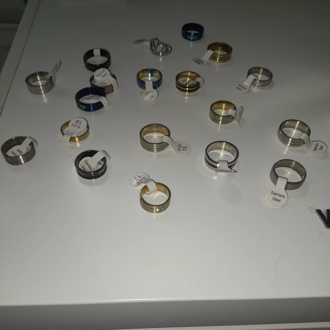 Ringar säljes billigt styck eller paket - 91