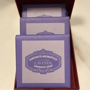 Helt ny Castelbel Lavanda aromatic soap - Helt ny jag rekommenderar jag själv använder dem. 3 st kostar 50kr
