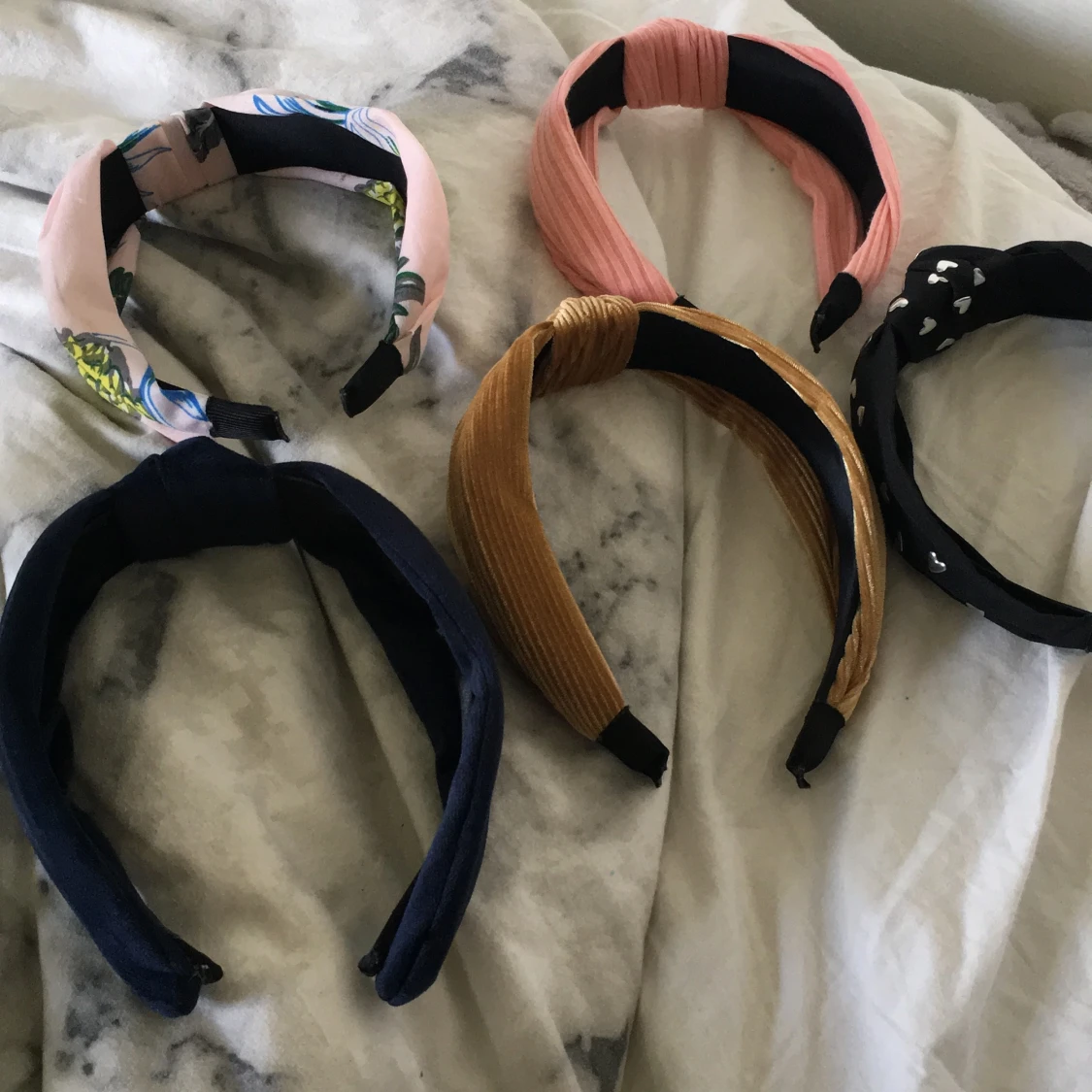 5 stycken hår band  - 90