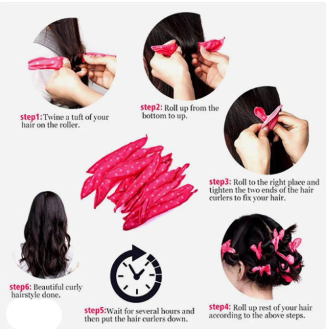 Foam Curlers /Hårspolar  - 91