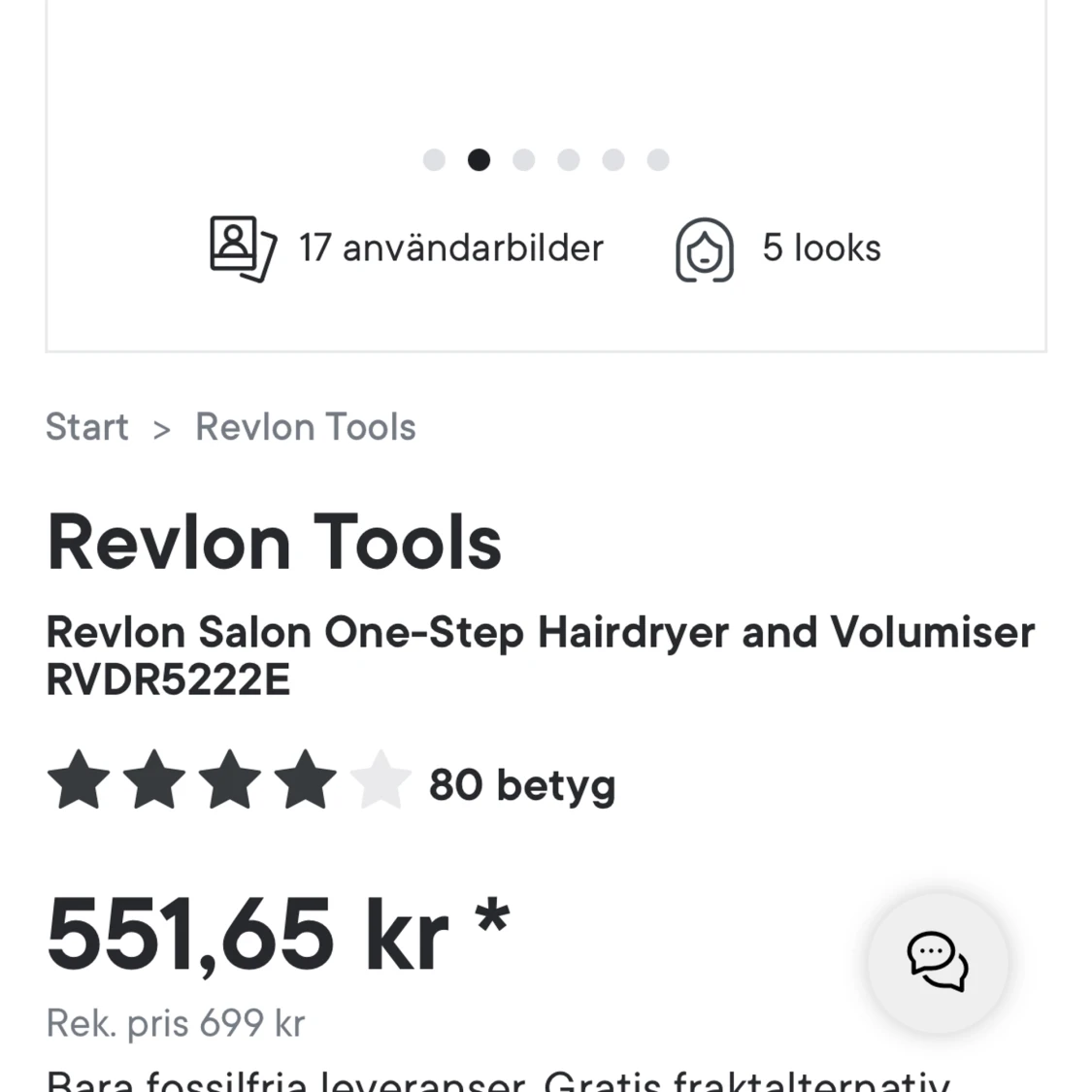 Värme borste.  - 90