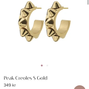 Peak creoles gold örhängen  - Populära Guld Edblad örhängen, aldrig andvända då jag endast andvänder silver!😍😍😍kan posta o mötas upp i sthlm!!❤️ nypris- 349kr