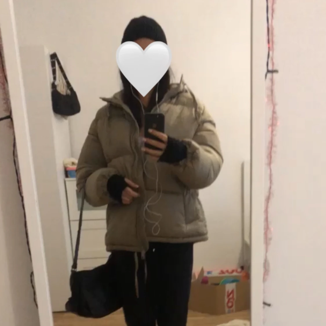 Hm puffer jacka.  - 90