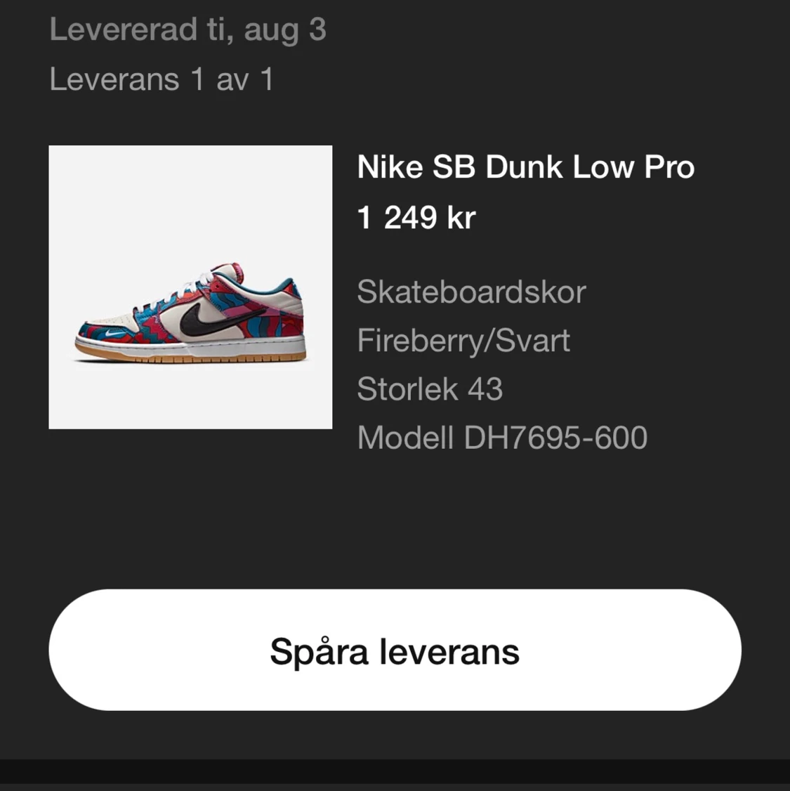 Nike sb dunk low PRO parra abstract art (2021) - 91