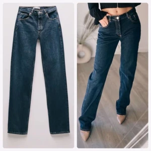 Lågmidjade jeans Zara - Säljer då dem inte passar längre, och har därför inga egna bilder på hur dem sitter på. Använt skick, men inga revor eller hål 🤍 kontakta för fler frågor 