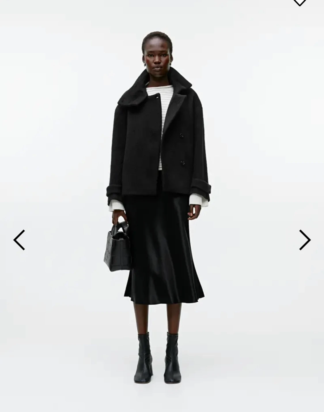 Arket- Jacka i ullmix 