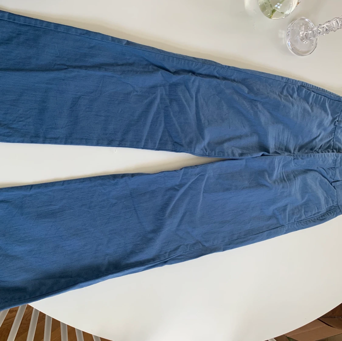 Blåa kostymbyxor från Carin Wester