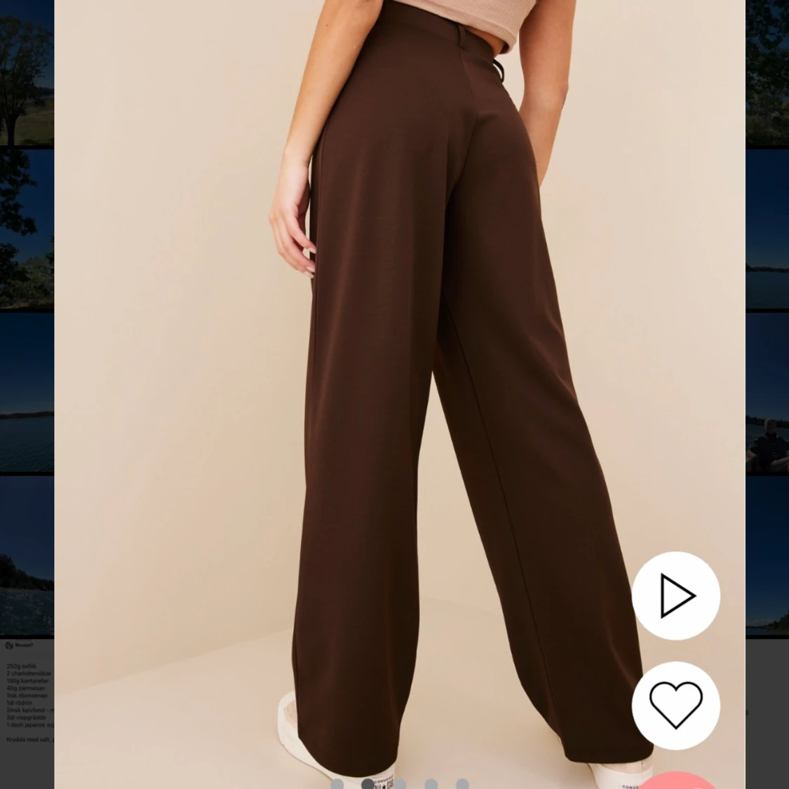 Oanvända byxor  - 91