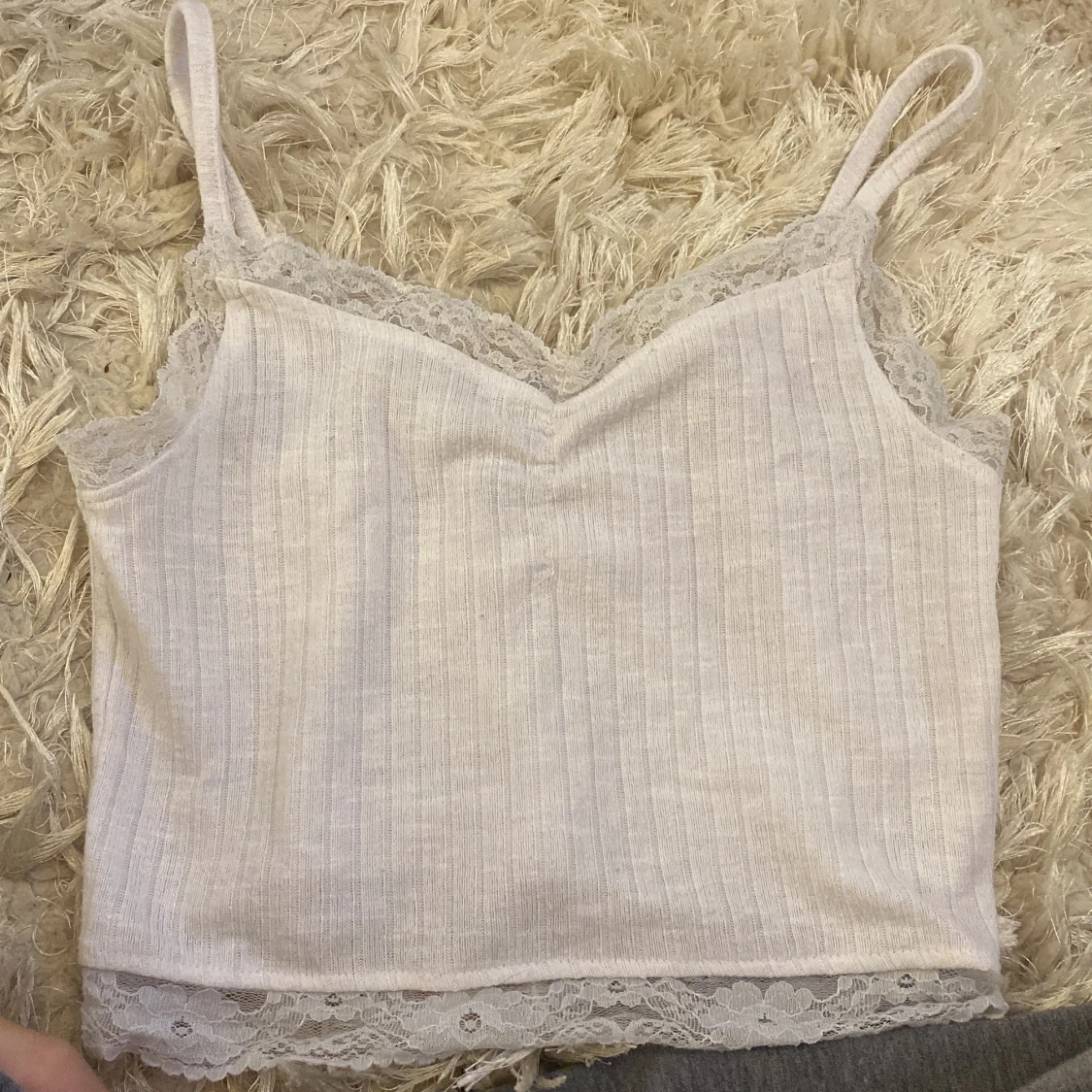 linne med spets  - 90