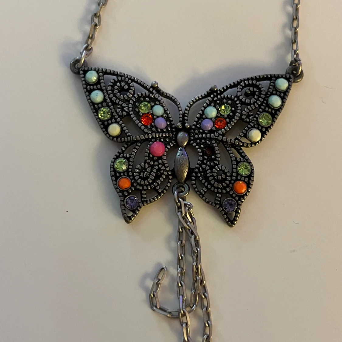 Fjäril halsband  - 90