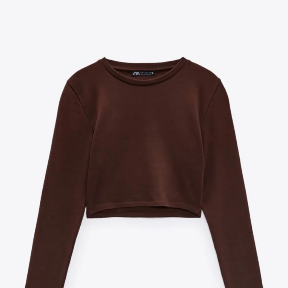 Säljer denna tröja från Zara då det inte är min stil. Storleken är L men jag är själv mellan XS-S och den passar mig, väldigt liten i storlek!. Toppar.