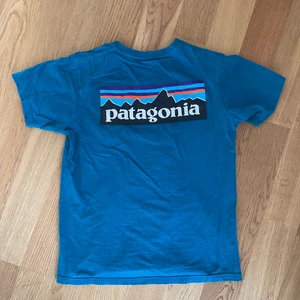 Patagonia T-shirt  - Frakt ingår i priset! Väldigt snygg korallblå(?) tisha som inte kommer till användning. Färgen syns bäst på sista bilden. 