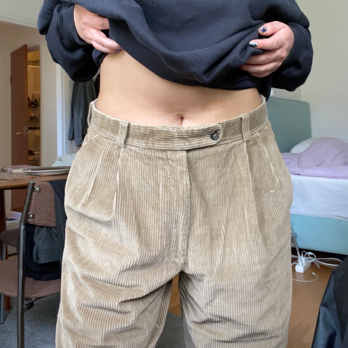 Ljusbruna/beiga manchesterbrallor🤑