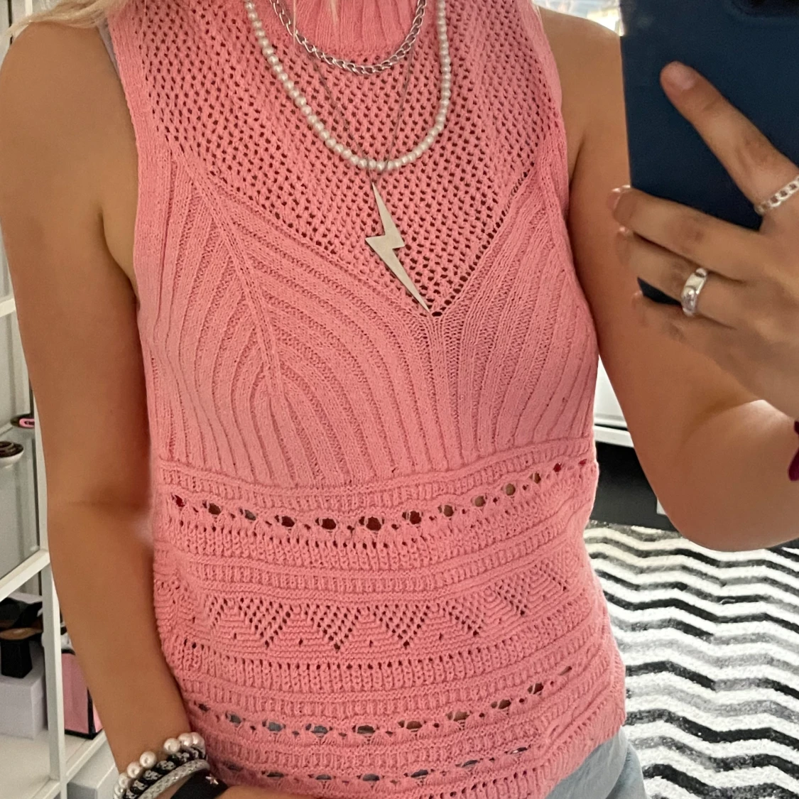 Stickad väst från Zara - 90