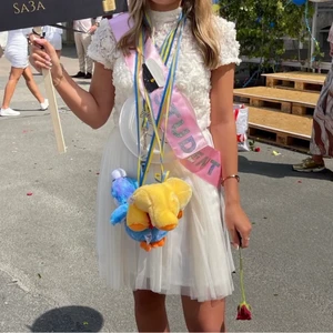 Ida Sjöstedt klänning - Intresskoll på min vita klänning från Ida Sjöstedt. Endast använd en gång i några timmar. Inga defekter, hel och ren överallt. Storlek 34, slutsåld. Nypris 3000. Inga skambud tack💖