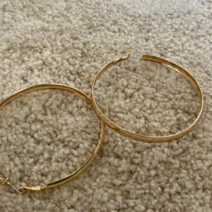 Örhängen - Guldiga örhängen (ringar)