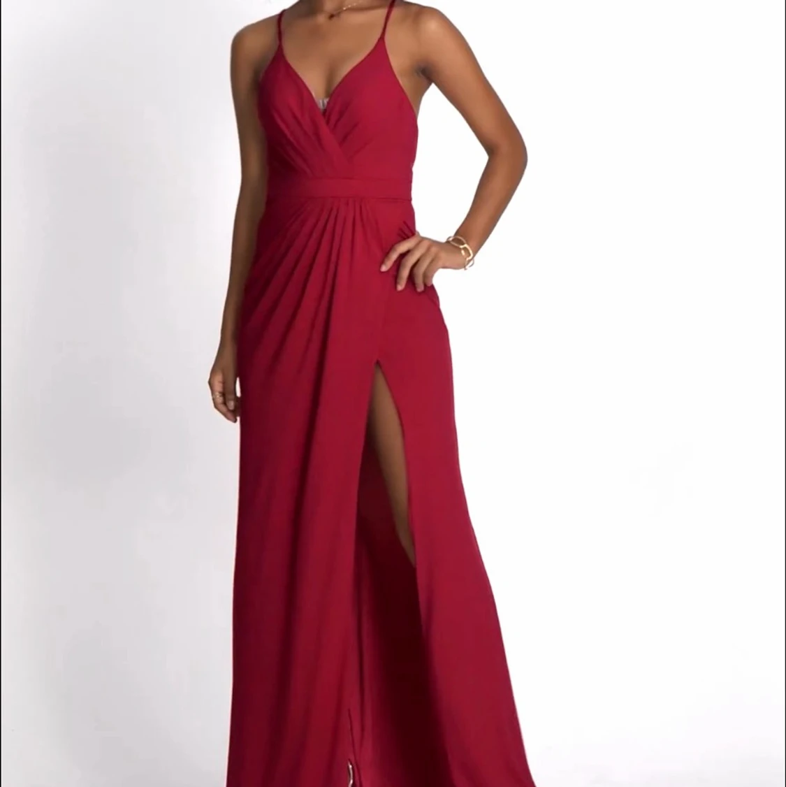 Röd balklänning  - 90