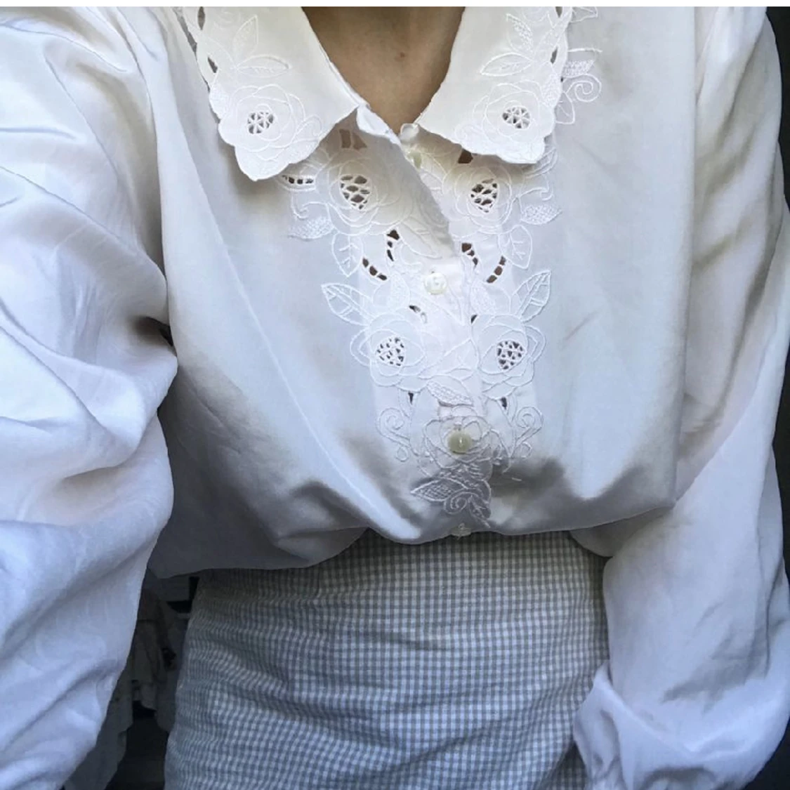 Vintage blus/skjorta! - 90