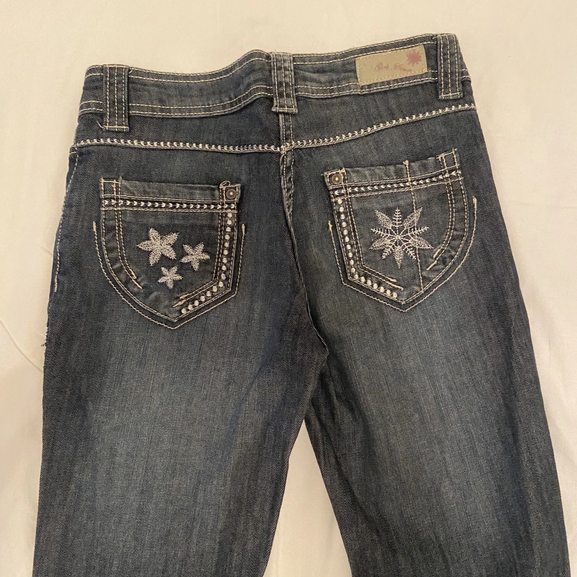 Lågmidjade jeans (storlek 152-158) - 91
