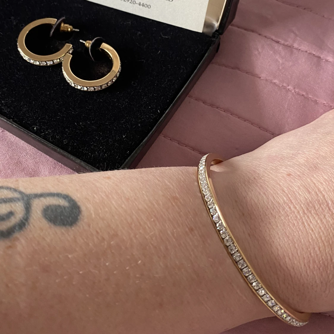 Swarovski - Armband och Örhängen - Äkta. - 91