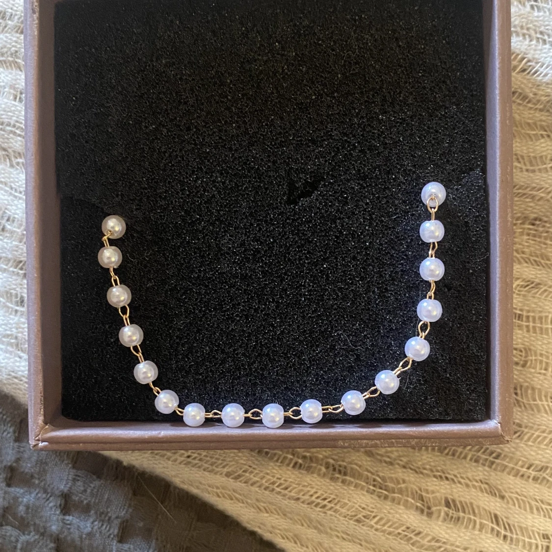 Egengjordt halsband  - 90