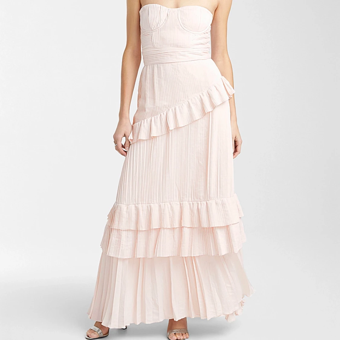 Balklänning ljusrosa - 90