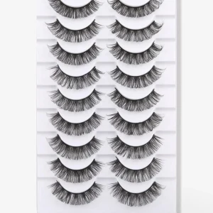 Ser exakt ut som fransförlägning  - Köpt i shein och oanvänd då jag har blivit van att vara utan fransar dom är skit snygga och ser äkta ut!!