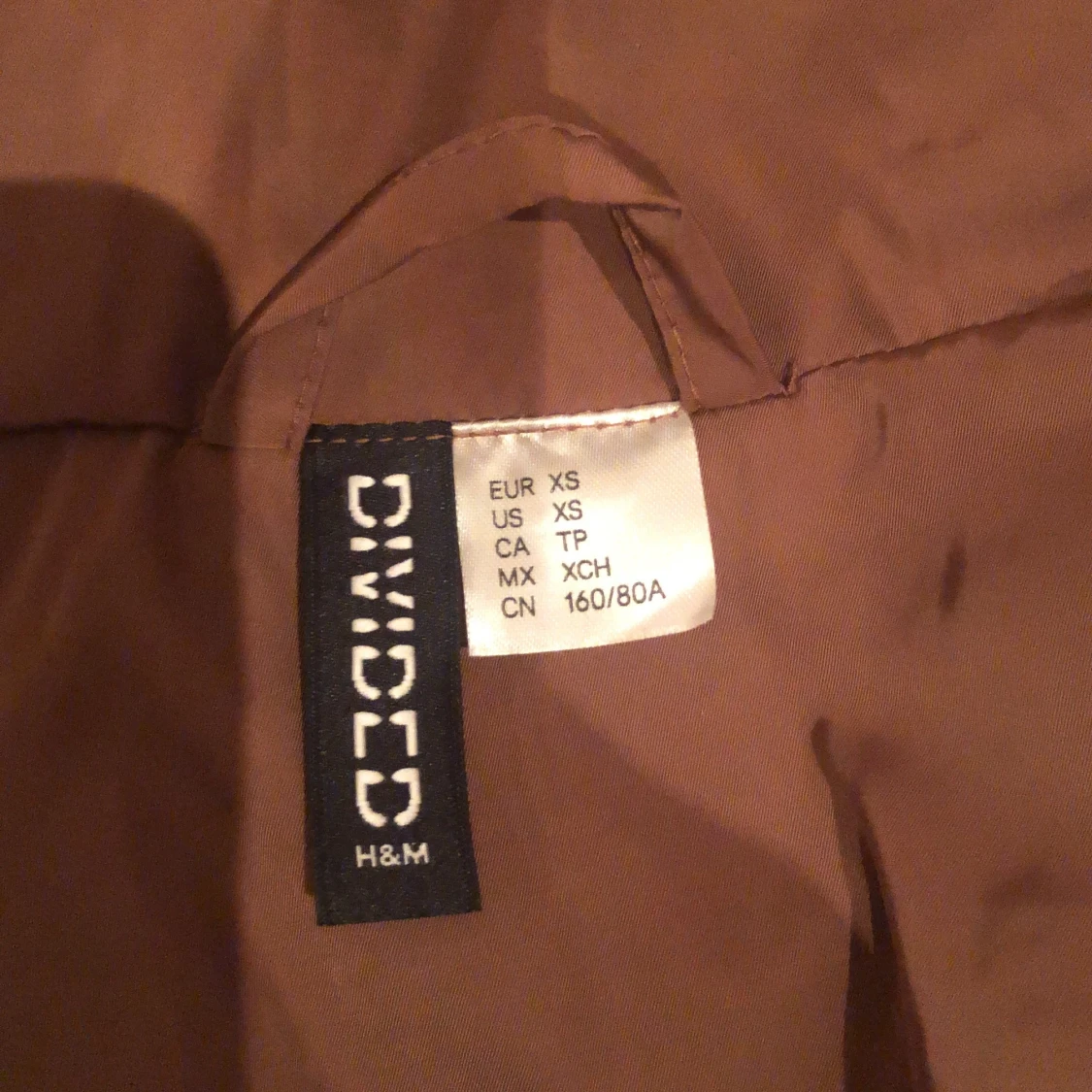 Brun väst i nyskick - 91