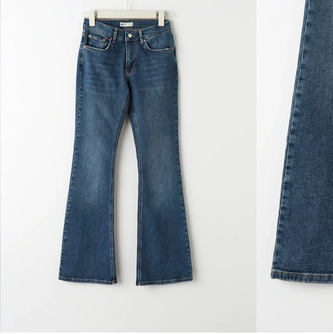 Lågmidjade jeans