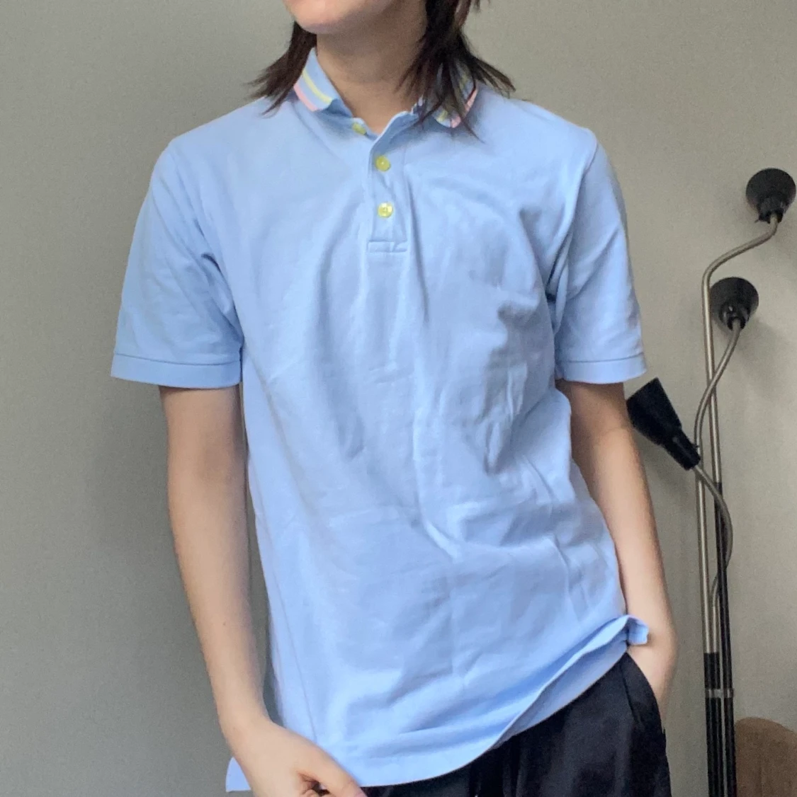 Pastel Blue Poloshirt