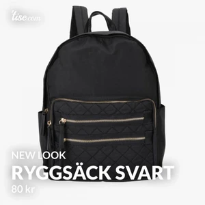Ryggsäck svart  - Säljer denna fina för 50kr plus frakt 