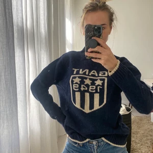 Stickad tröja gant - Tröja från gant i herrmodell som jag använder som oversized storlek M